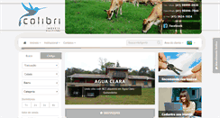 Desktop Screenshot of colibriimoveis.com